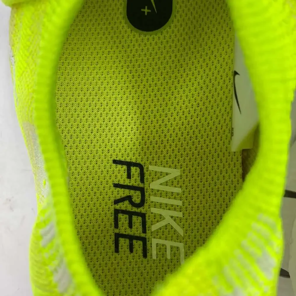 Nike Neon Yellow Flyknit Free 3.0 Sneakers | Women’s 9